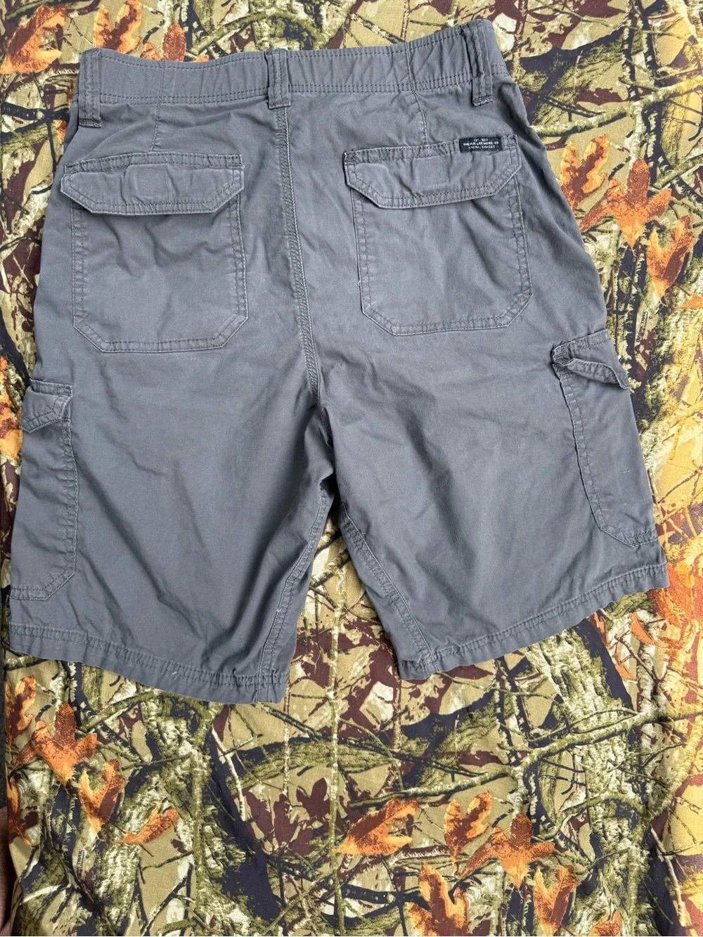 Lee Men's Gray Cargo Shorts - Extreme Motion